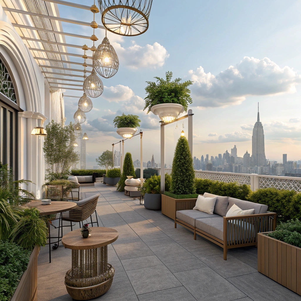 Prairie style garden