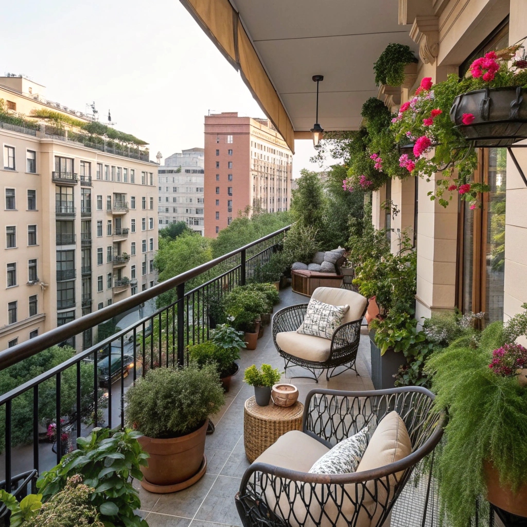Perennial flower bed