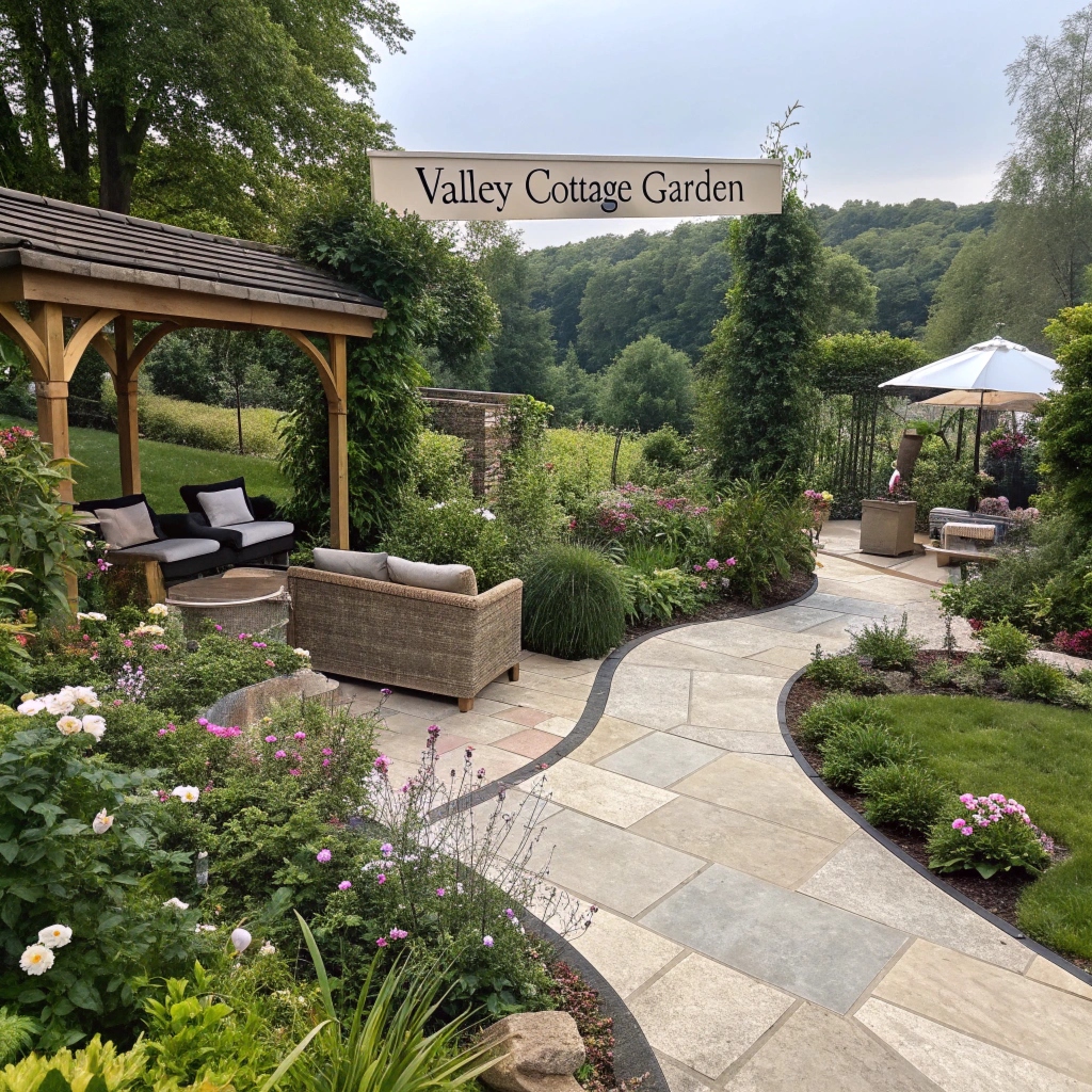 Perennial flower bed